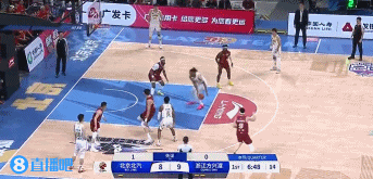 谈球吧体育app下载很突然啊🎯孙铭徽、布朗外线轮番开火 广厦打出一波9-2建立优势